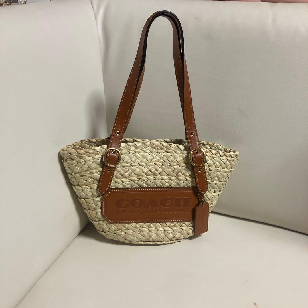 COACH かごバッグ