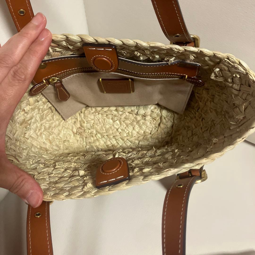 COACH かごバッグ
