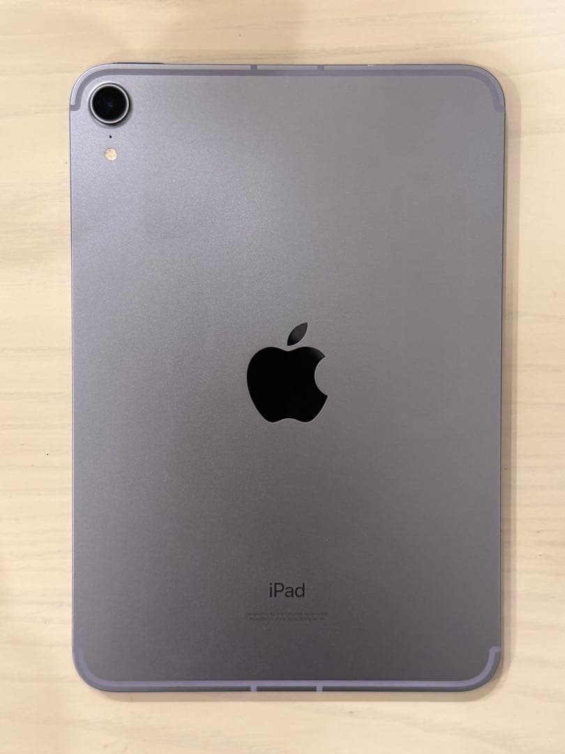 iPad mini 6 Cellularモデル 256GB - パープル