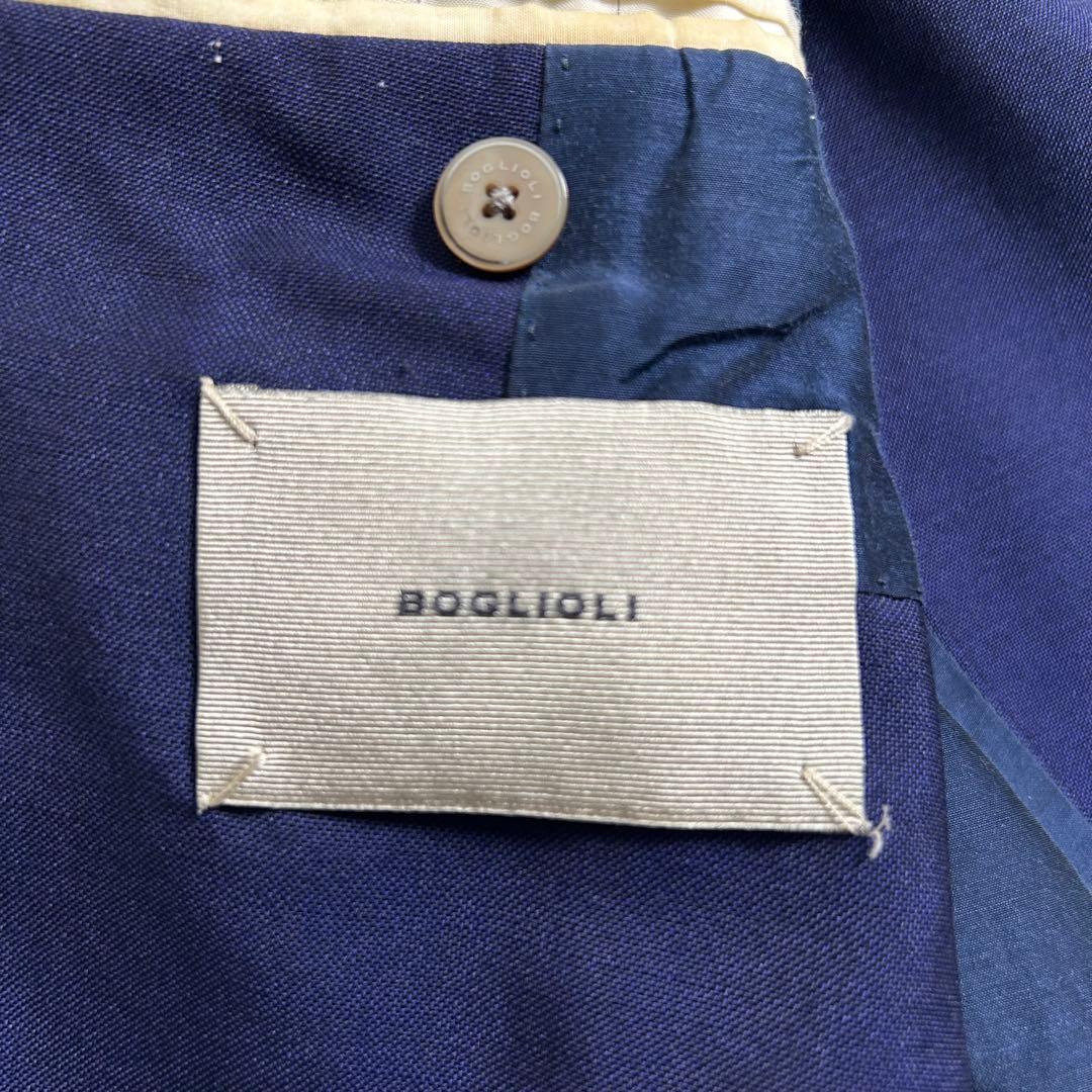 BOGLIOLI DOVER アンコン仕立て　モヘヤ混　テーラードジャケット