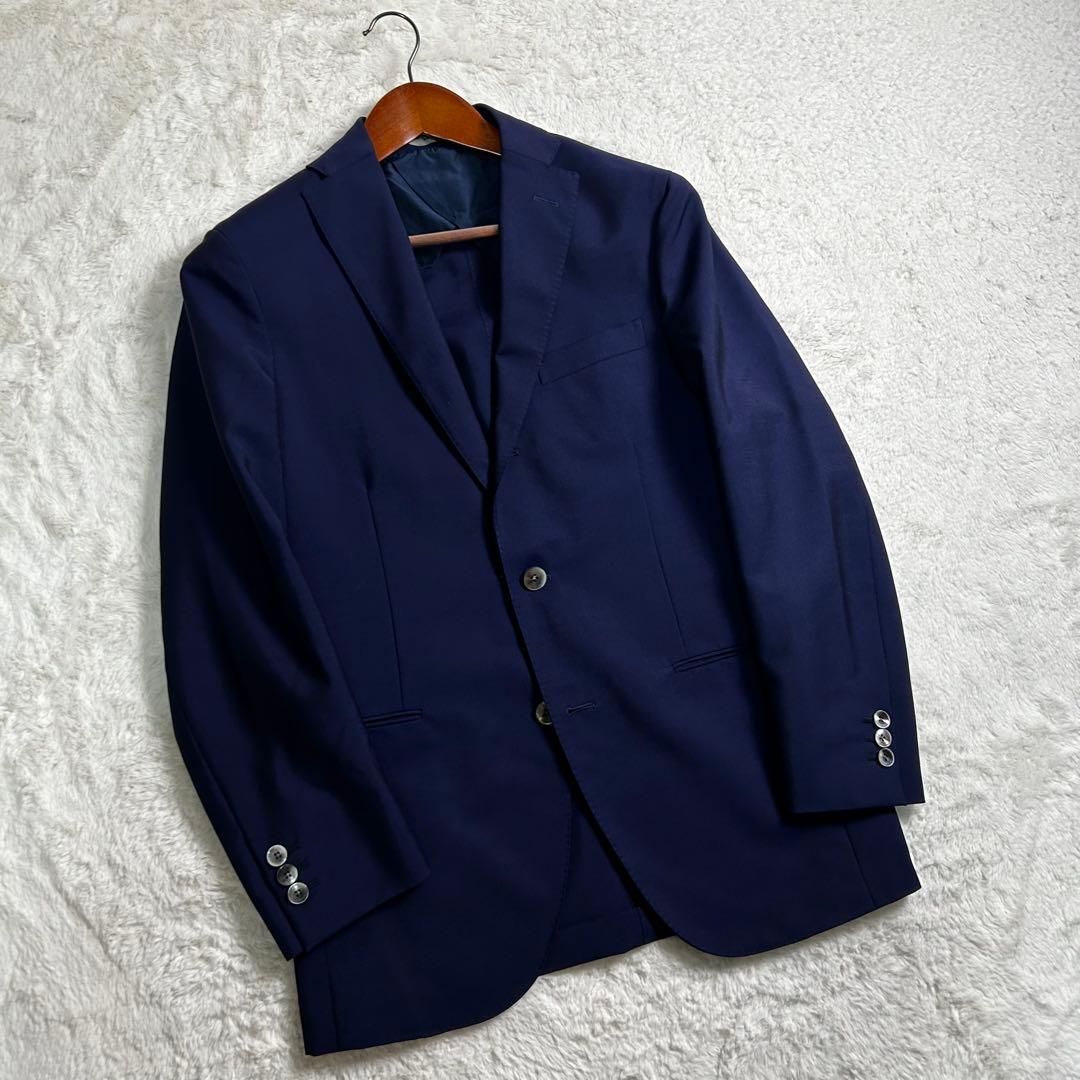 BOGLIOLI DOVER アンコン仕立て　モヘヤ混　テーラードジャケット