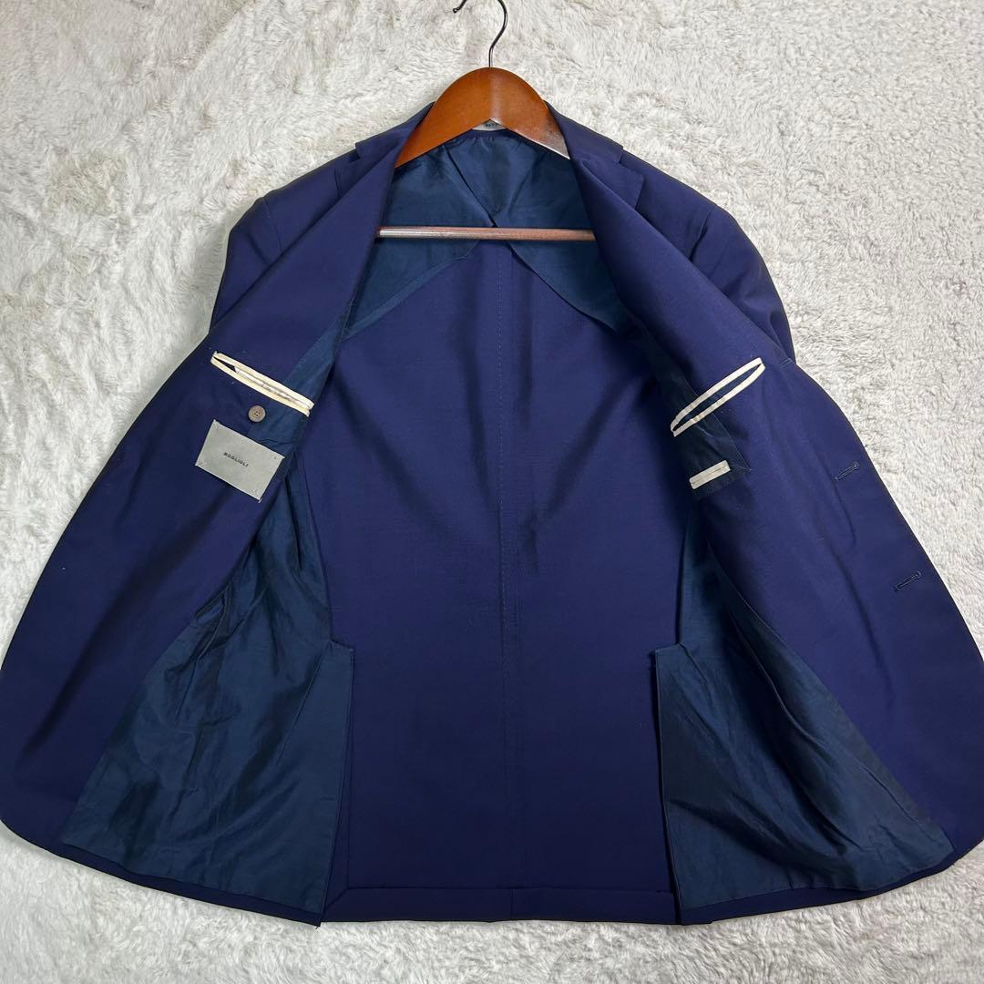 BOGLIOLI DOVER アンコン仕立て　モヘヤ混　テーラードジャケット