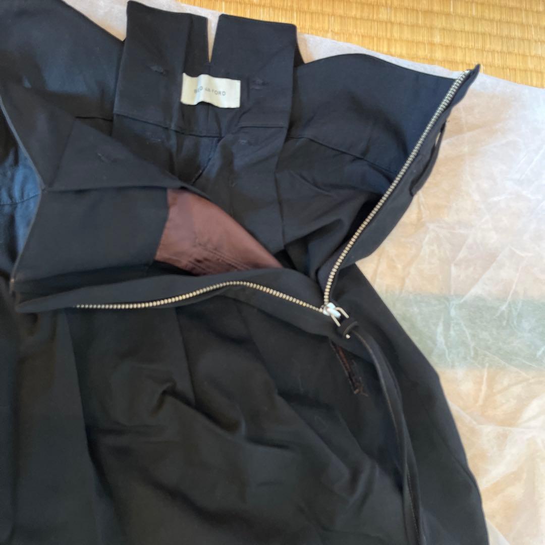 BED J.W FORD 18ss ラップパンツ　黒　S