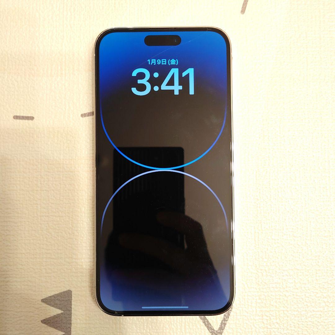 iPhone 14 ProMax 256GB シルバー 本体 ケース2点