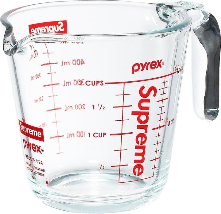 小物 Supreme Pyrex 2-Cup Measuring Cup Clear