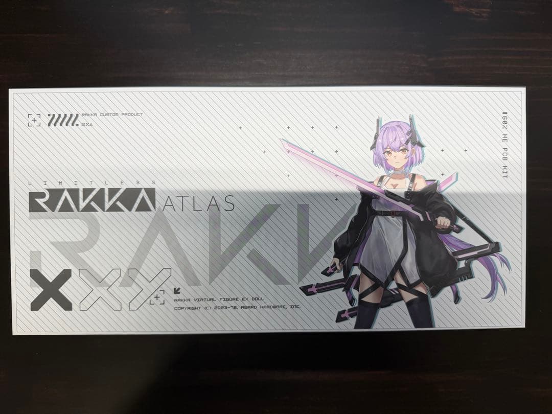 キーボード RAKKA 60 Atlas PCB Frog Mini Leggera