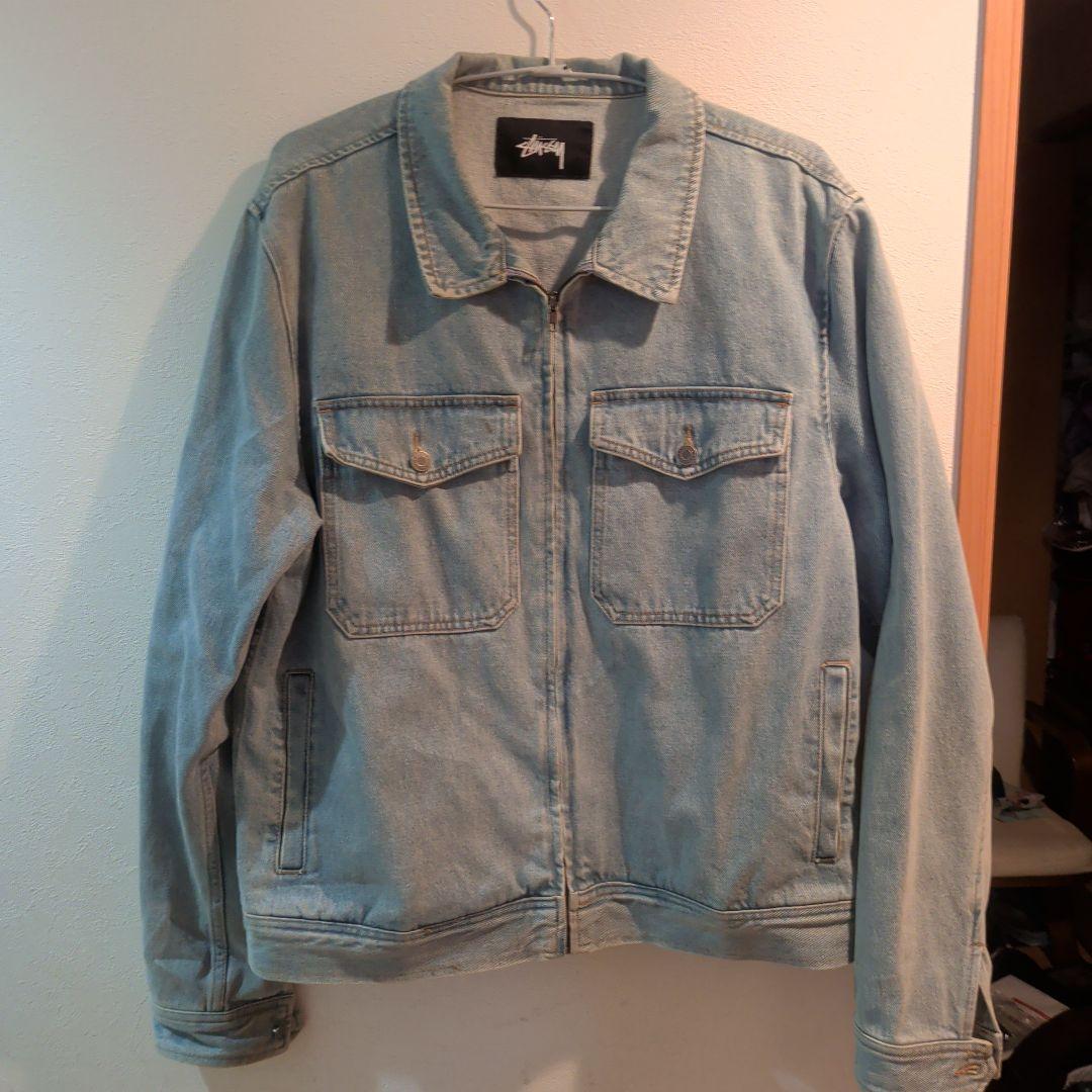 Stussy ライトブルー デニムジャケット