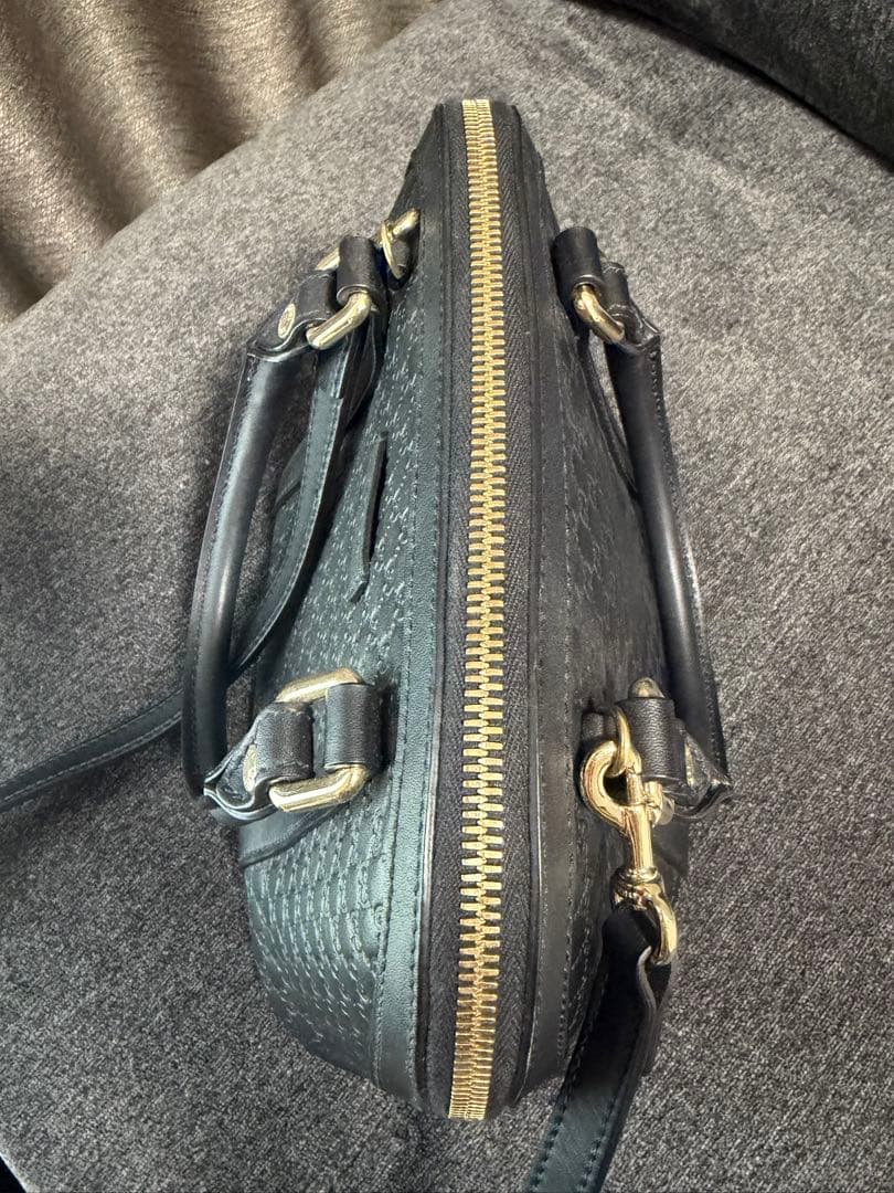 GUCCI マイクロシマ　2wayハンド/ショルダーバッグ