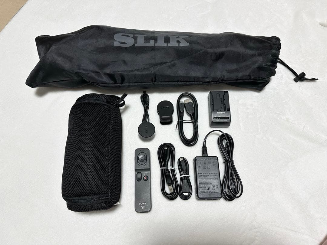 美品 SONY 4K FDR-AX60 RMT-VP1 SLIK GX8400