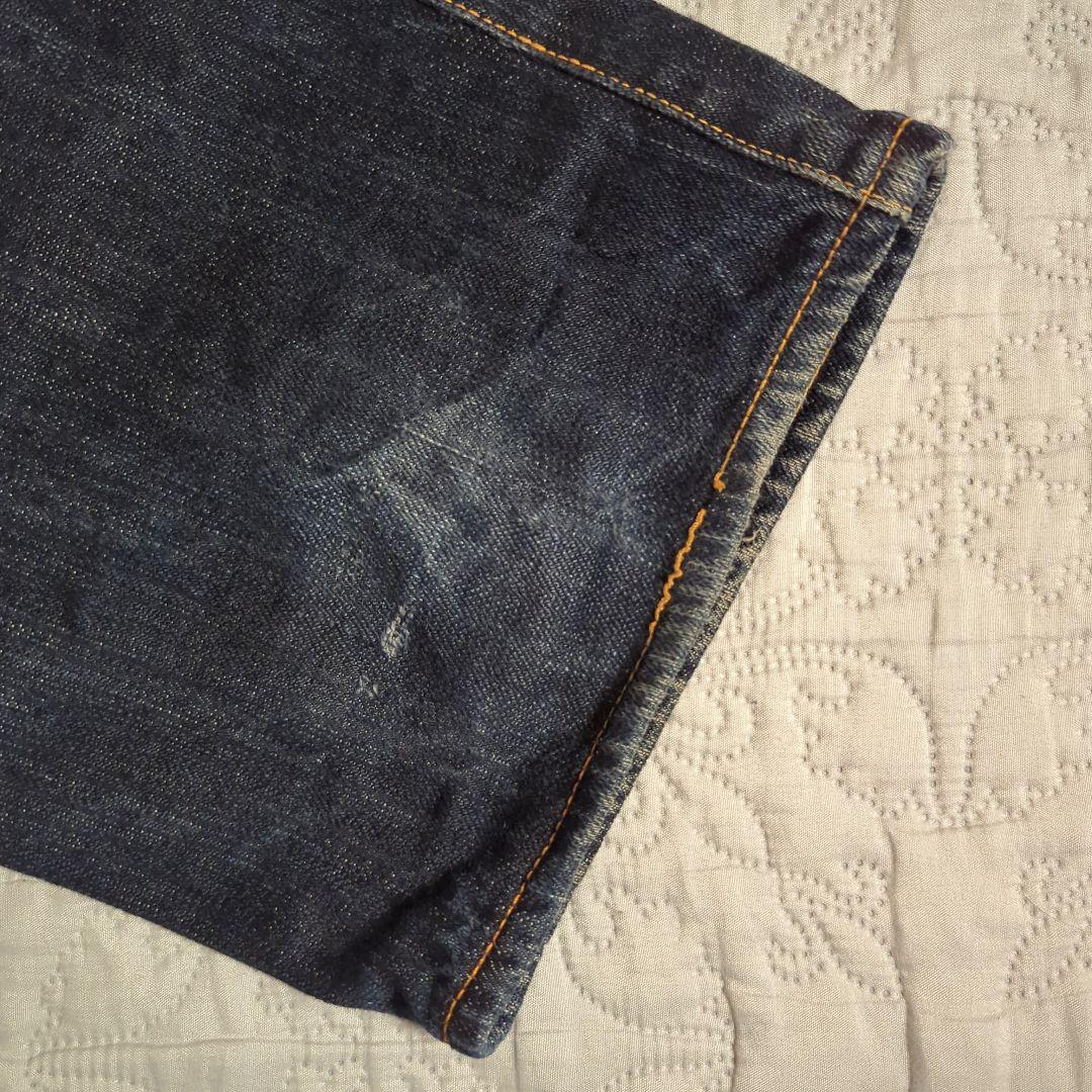 evisu　ジーンズ　日本製　2000　w38 ビッグカモメ　濃紺　ヤマネ　山根