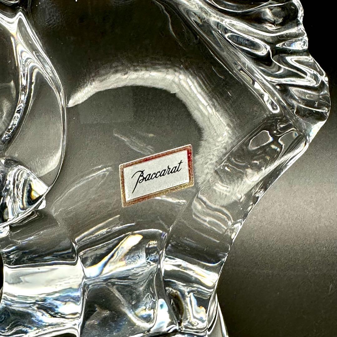 Baccarat バカラ 干支フィギュリン 馬 ホースヘッド オブジェ 愛馬