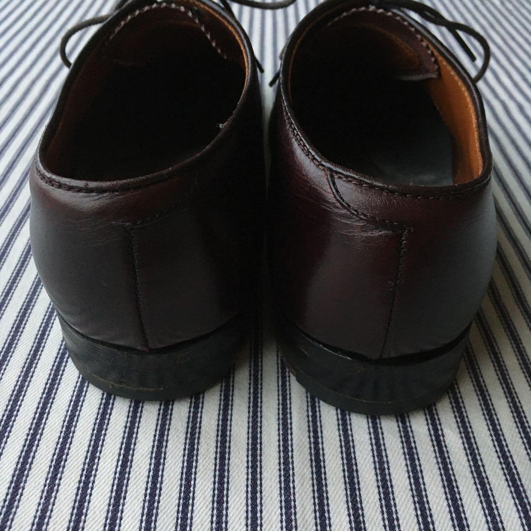 オールデン パンチドキャップトゥ 8 バーガンディー