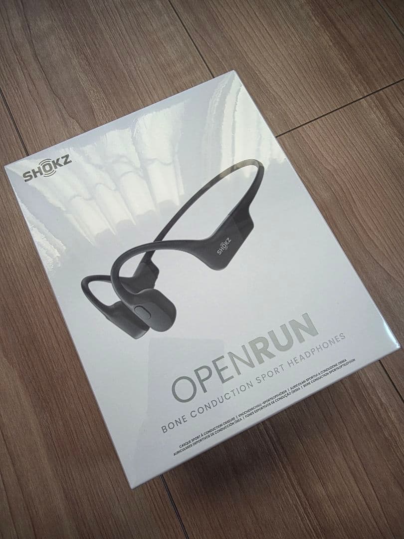 新品未開封 Shokz OpenRun 骨伝導イヤホン ブラック