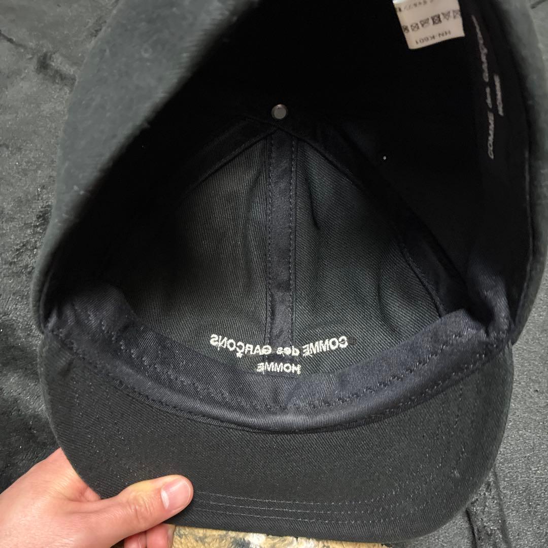 リ*ん様 COMME des GARCONS HOMME LOGO CAP　ブラ