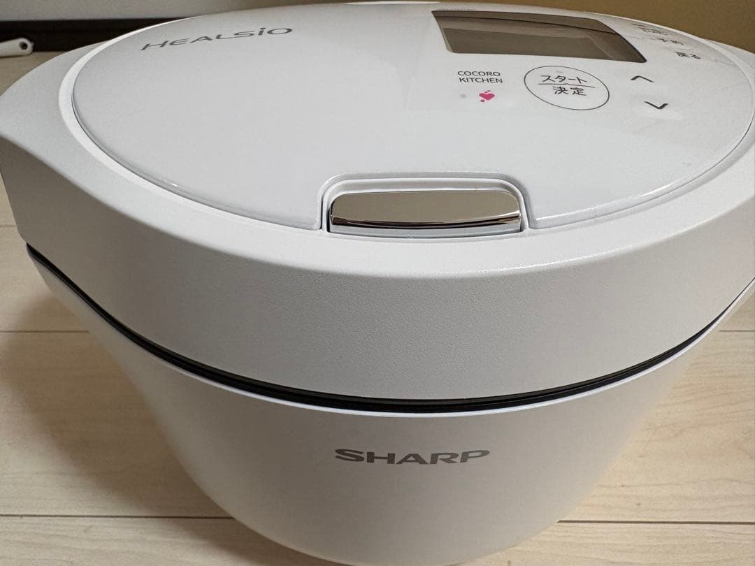 SHARP HEALSIO ホットクック　ホワイト