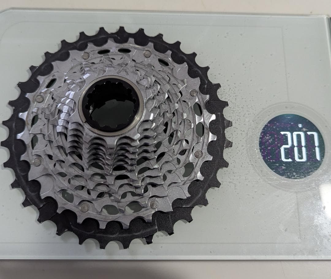 【超軽量】SRAM XDR 12速用カセットスプロケット 10-33T