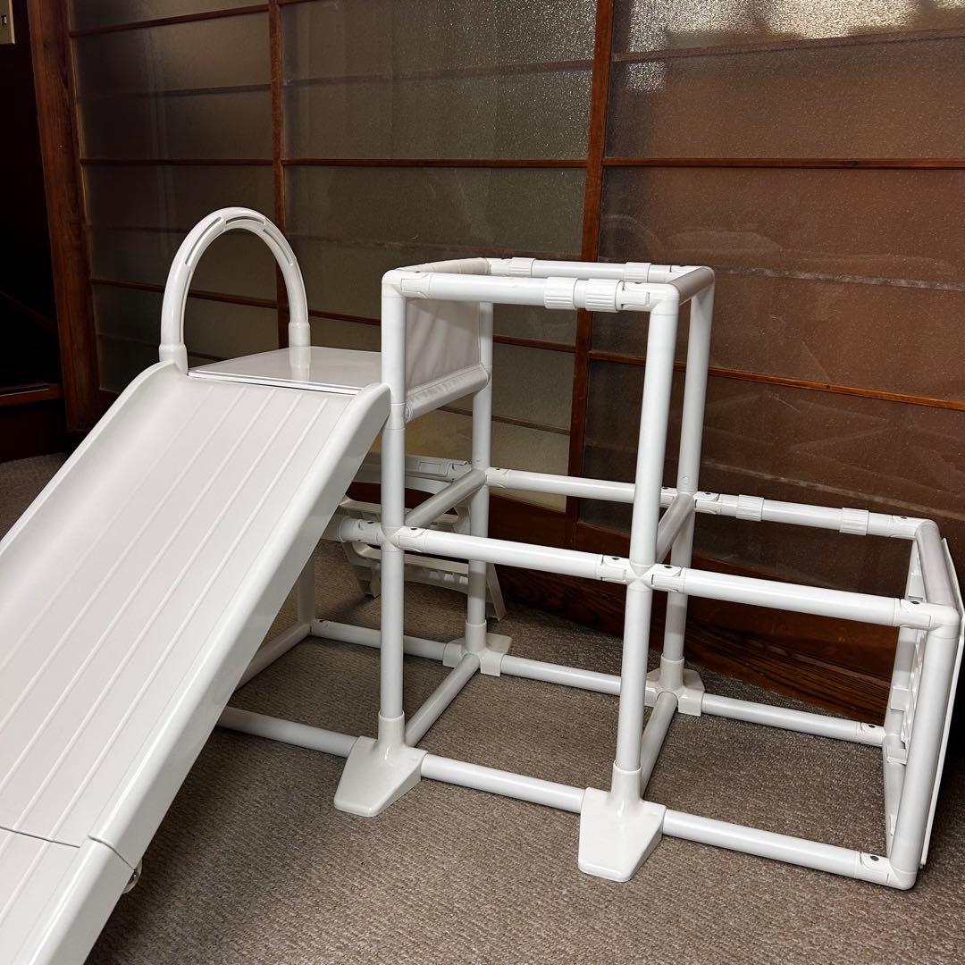 すべり台 110cmロングスロープ+2段ジャングルジム