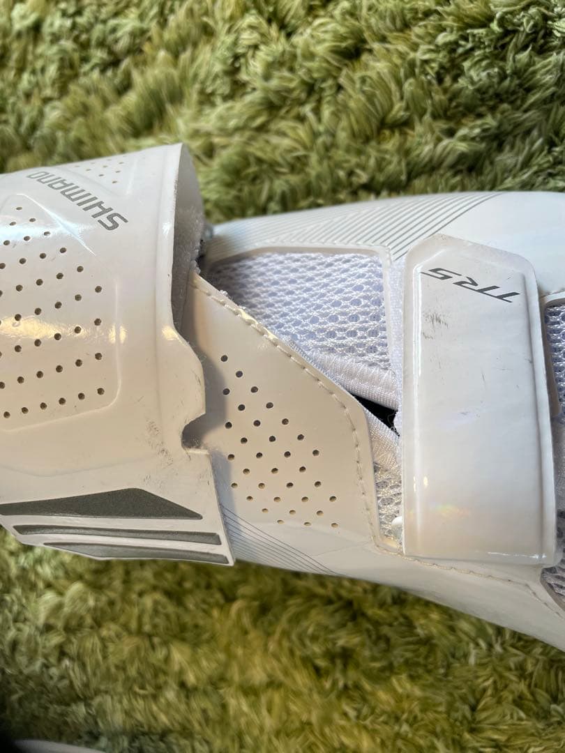 シマノTR5 SH-TR501ホワイト シューズ サイズ44 27.8cm