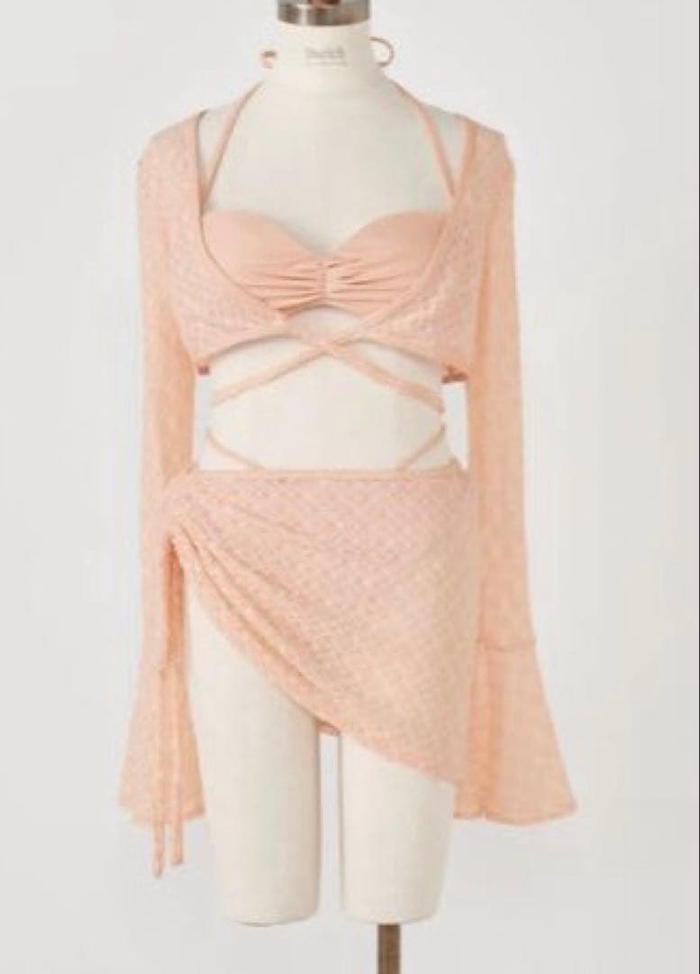 17日限定価格Darich★ダーリッチ★4WAYレースウエストクロスビキニ　水着