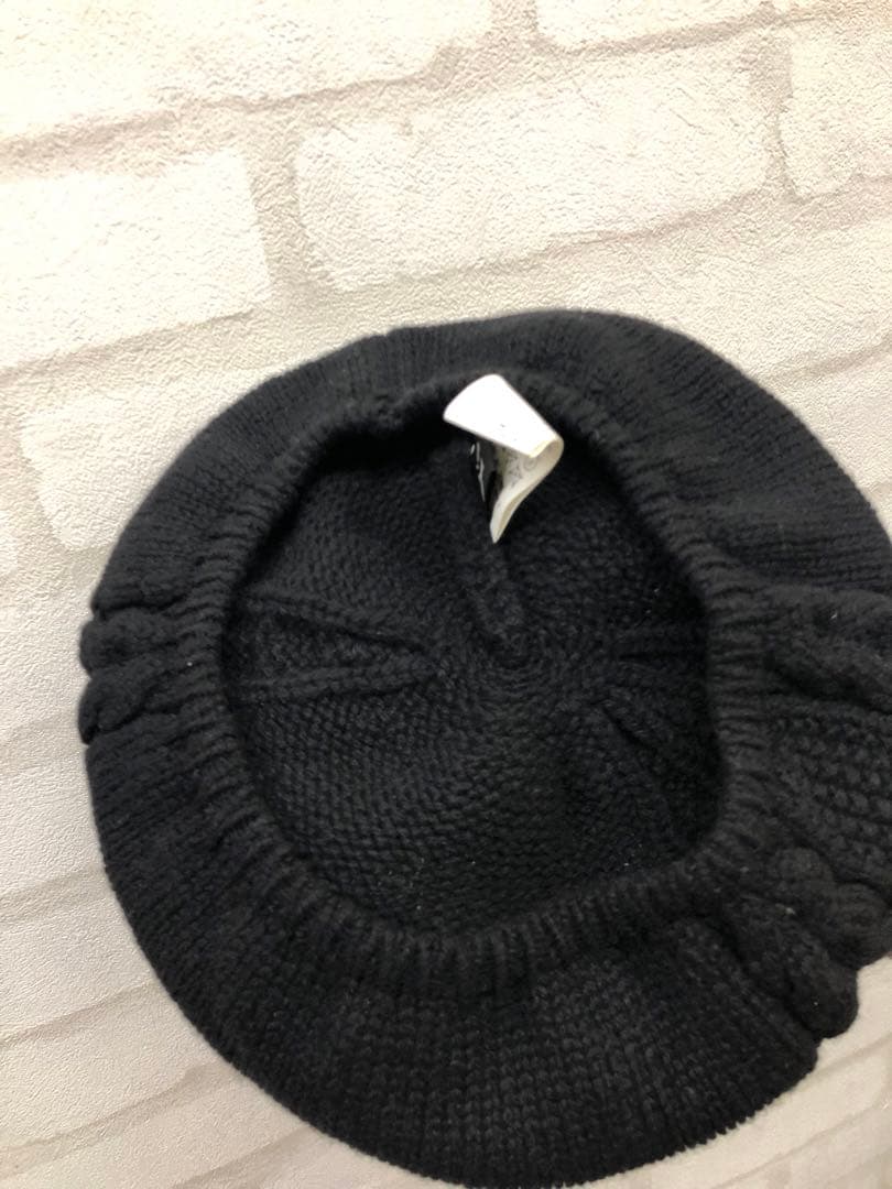 5back2cali Y's ケーブル編み ニット ベレー帽 22AW