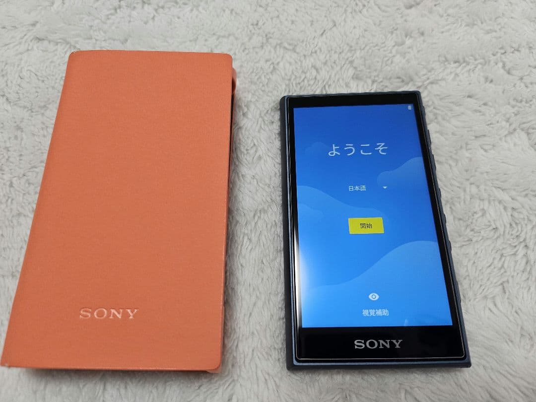 SONY NW-A107 ウォークマン　ブルー