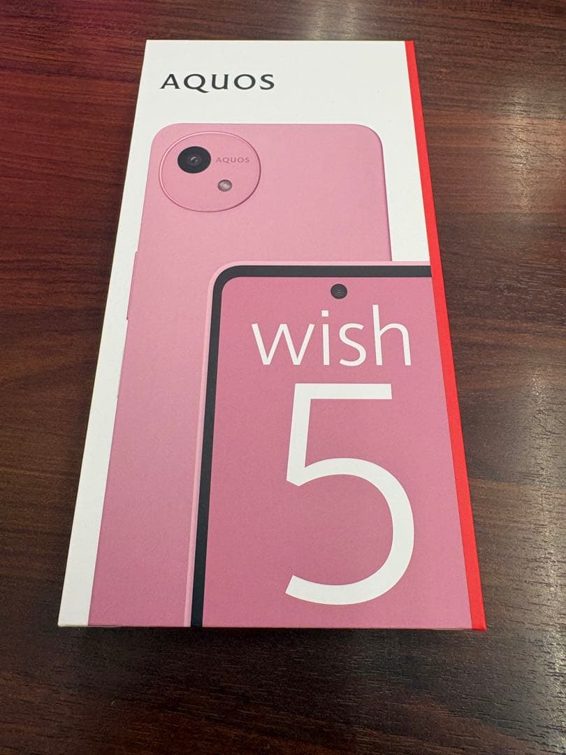AQUOS wish 5 SH-52F ナデシコ色