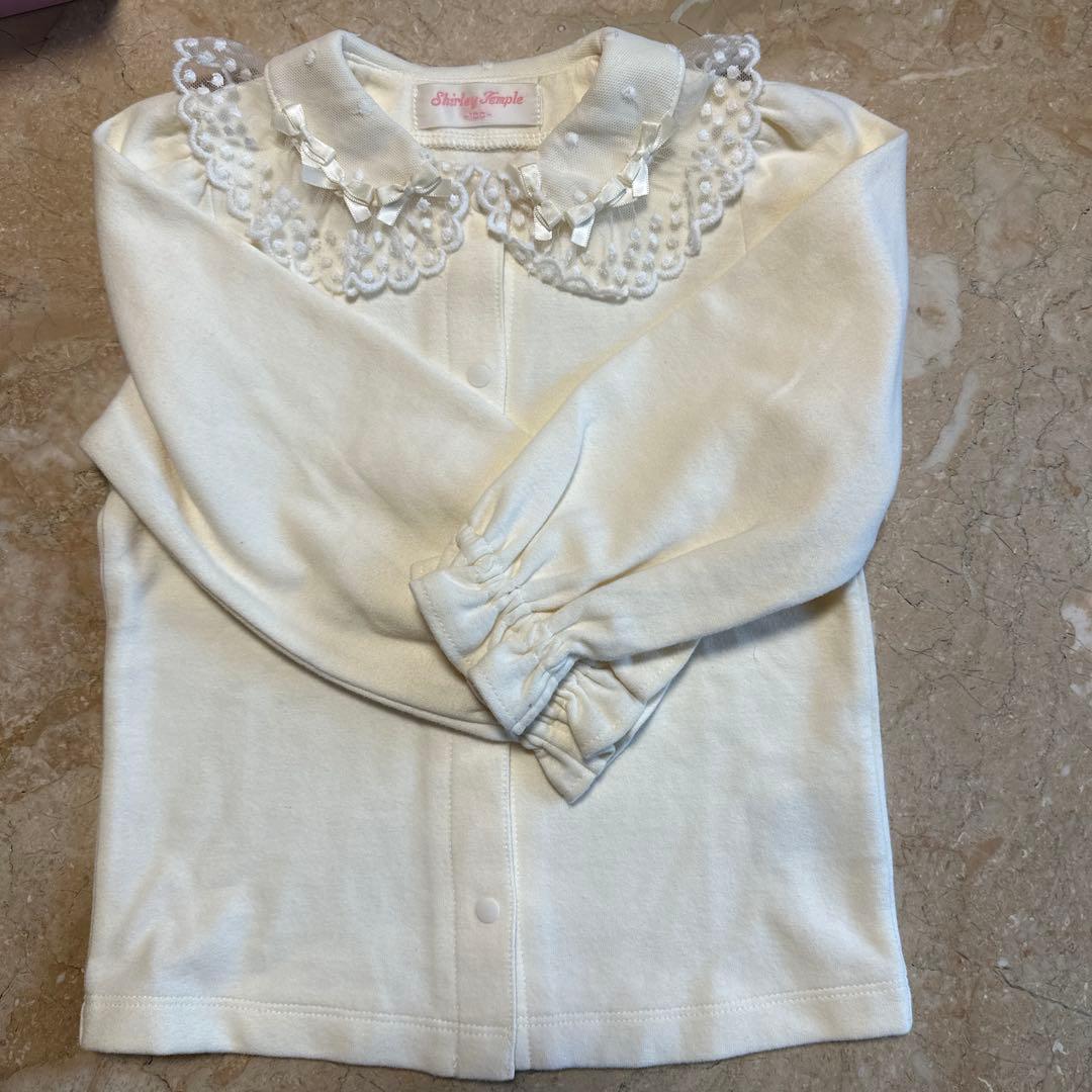 シャーリーテンプル長袖と半袖ブラウス2点セット