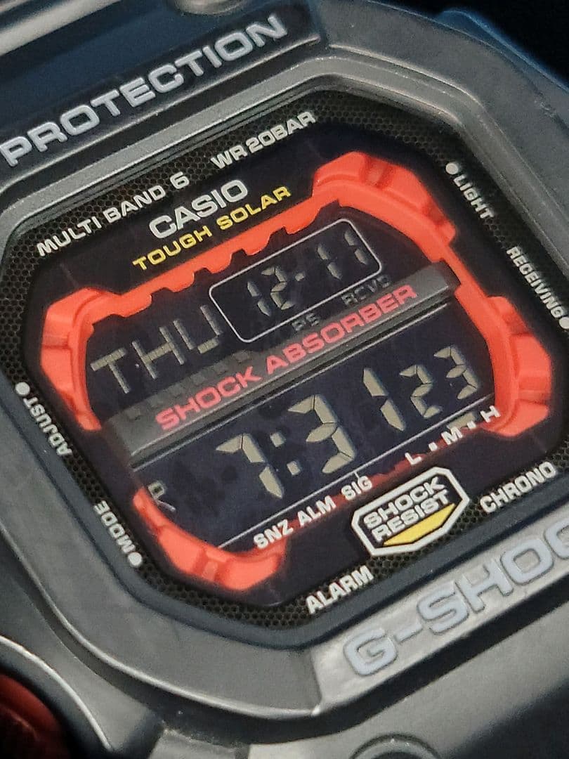 【美品】CASIO G-SHOCK GXW-56-1AJF 【電波ソーラー