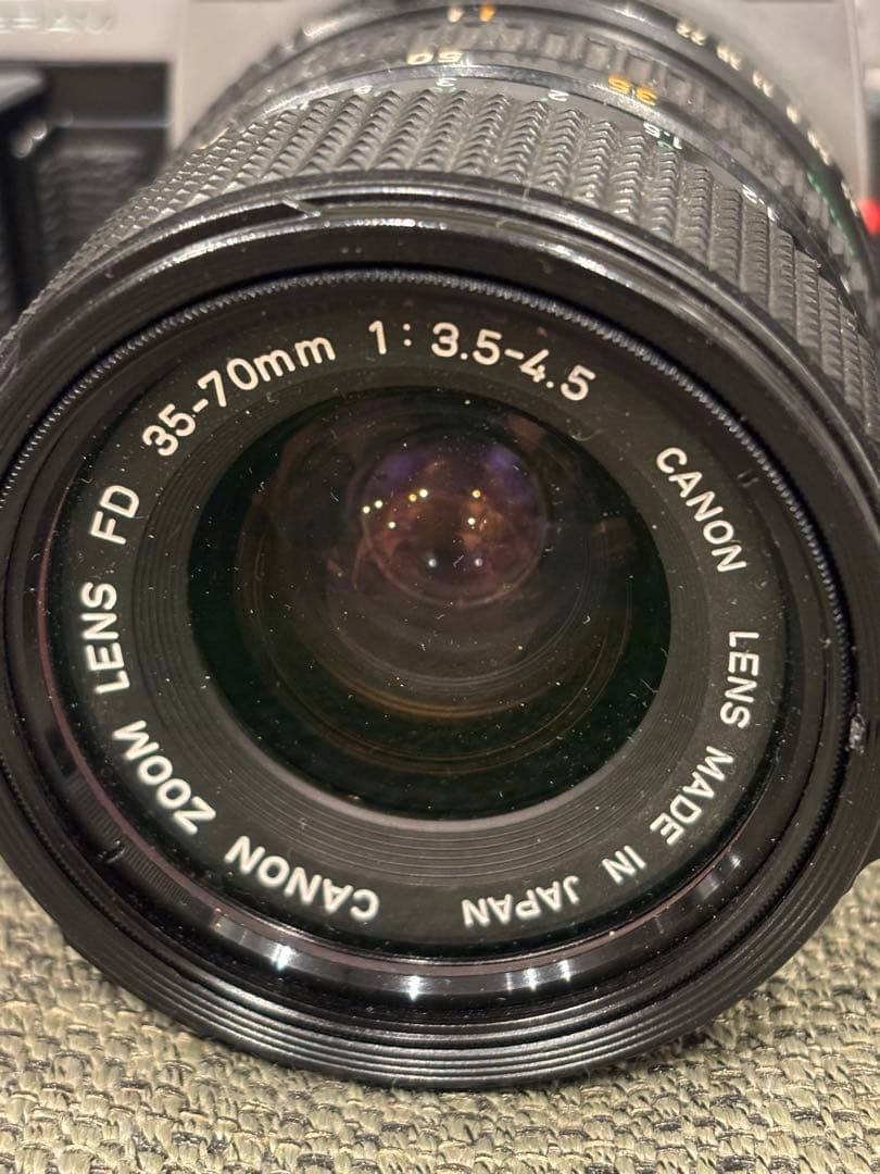 まとめ売りレンズ追加動作未確認 Canon AE-1 シルバー 一眼レフカメラ