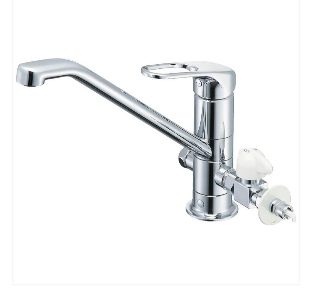 ＳＡＮＥＩ（サンエイ）シングルワンホール分岐混合栓Ｋ８７１１２ＥＴＪＶ－Ｖ２Ｓ