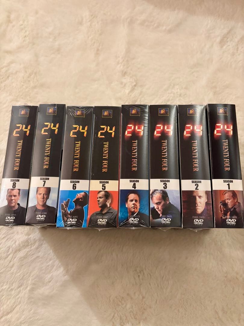 24 DVD ボックスセット シーズン1-8