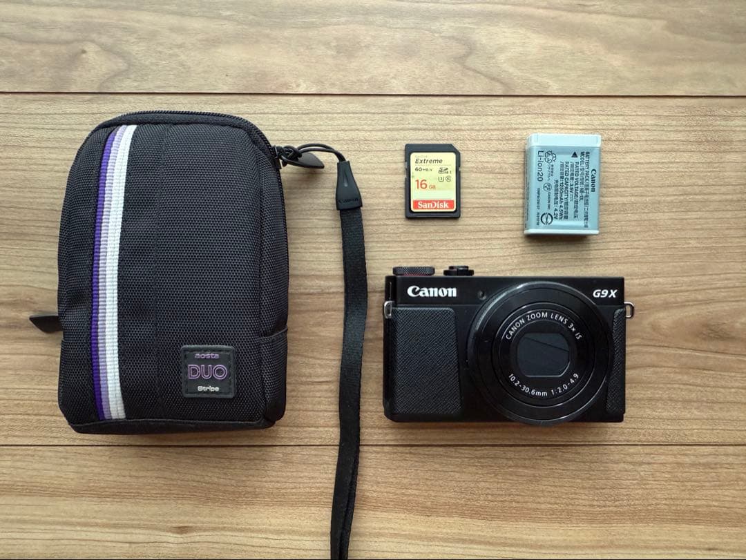Canon G9 X デジタルカメラ 本体と付属品