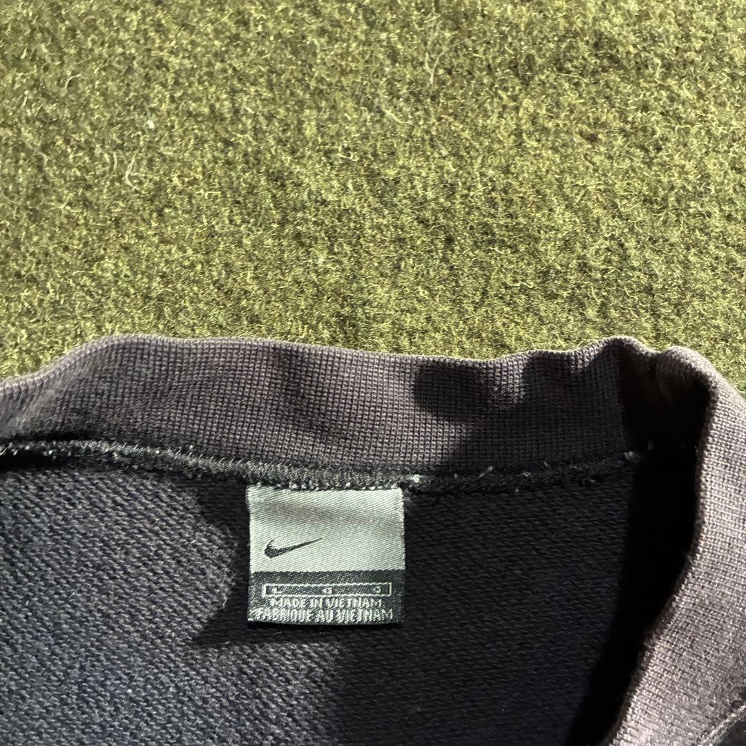 90s-00s NIKE スウッシュロゴ　フェード　スウェット　サンフェード