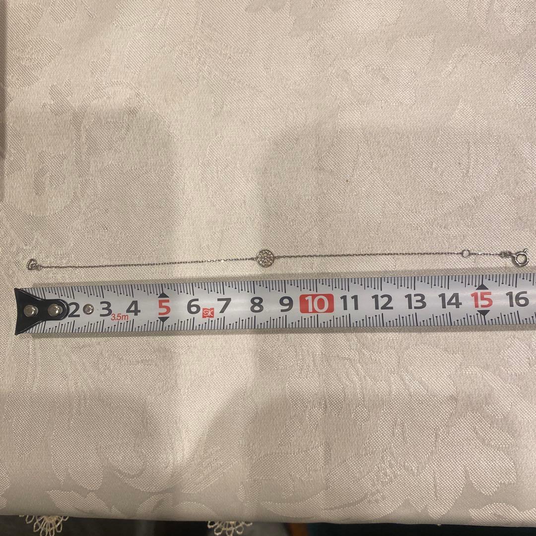 COCOSHNIK ブレスレット　ホワイトゴールド