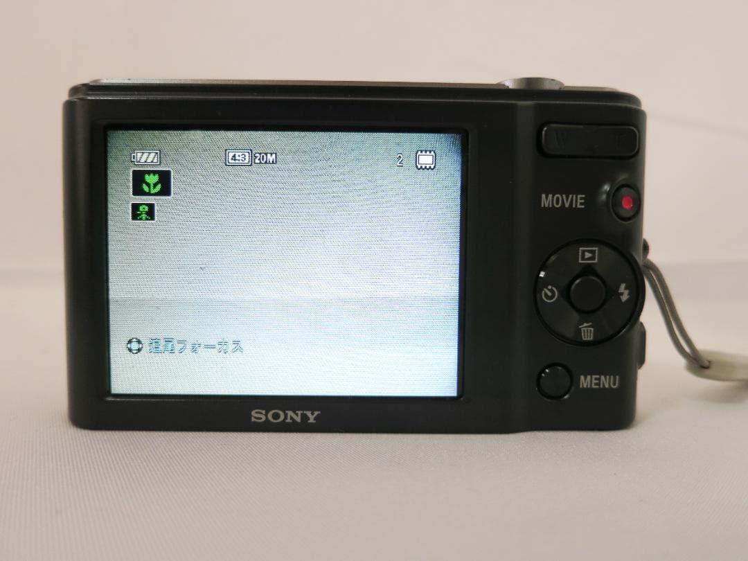 SONY コンパクトデジタルカメラ サイバーショットDSC-W810 ブラック