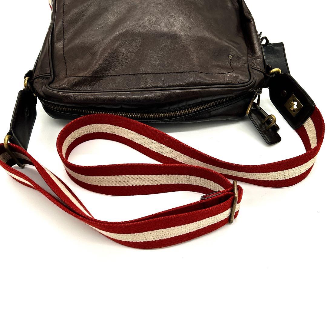 BALLY バリー ショルダーバッグ トレインスポッティング レザー