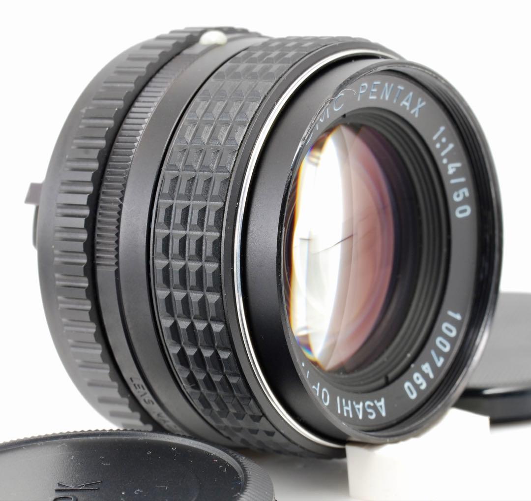【黄変除去済】SMC PENTAX 50mm F1.4 Kマウント 明るい単焦点