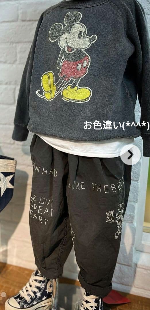 新品未使用★デニム&ダンガリー150 ミッキー ゴートゥーハリウッド FITH