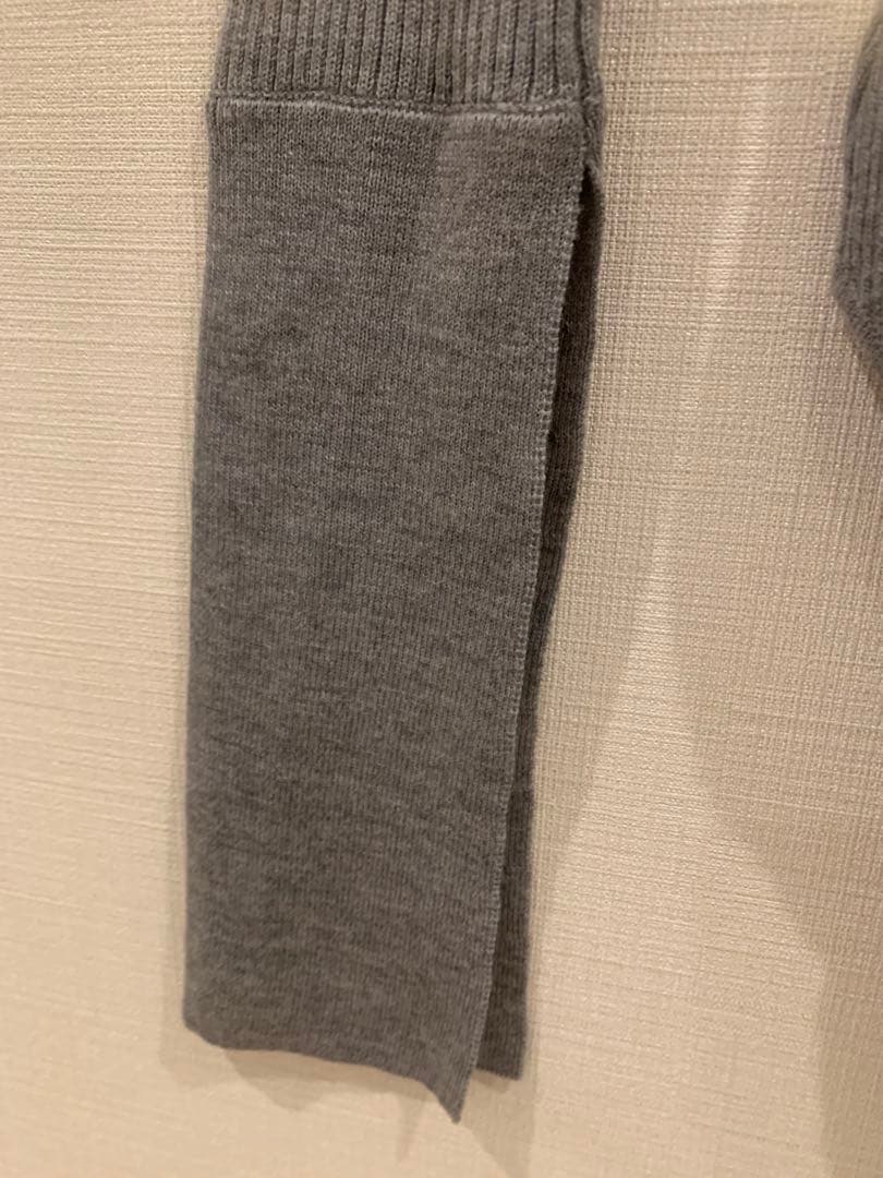 Rosarymoon BackRibbonRibLeotard グレー