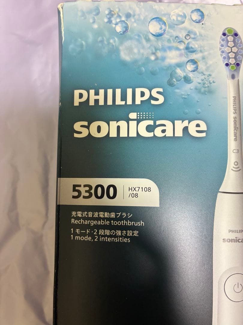 電動歯ブラシ PHILIPS sonicare 5300 HX7108/08