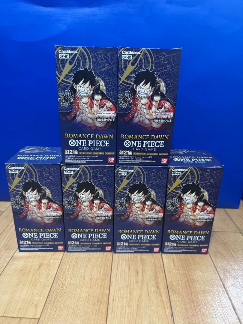 ワンピースカードゲーム ROMANCE DAWN 6 box セット