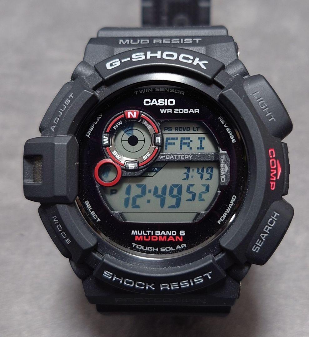 未使用 G-SHOCK GW-9300-1JF Mudman マッドマン
