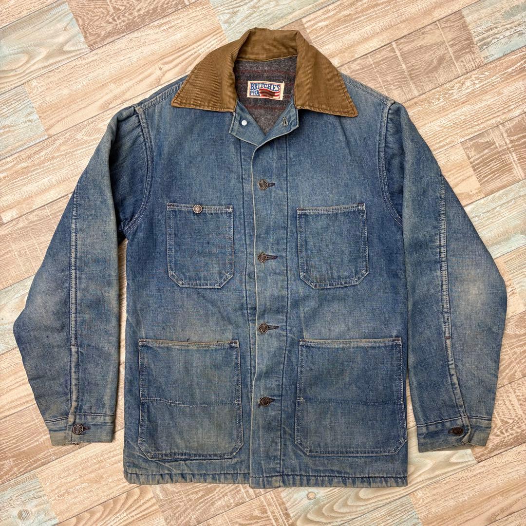 USA製 BRITCHES カバーオール ブランケット S相当 雰囲気◎