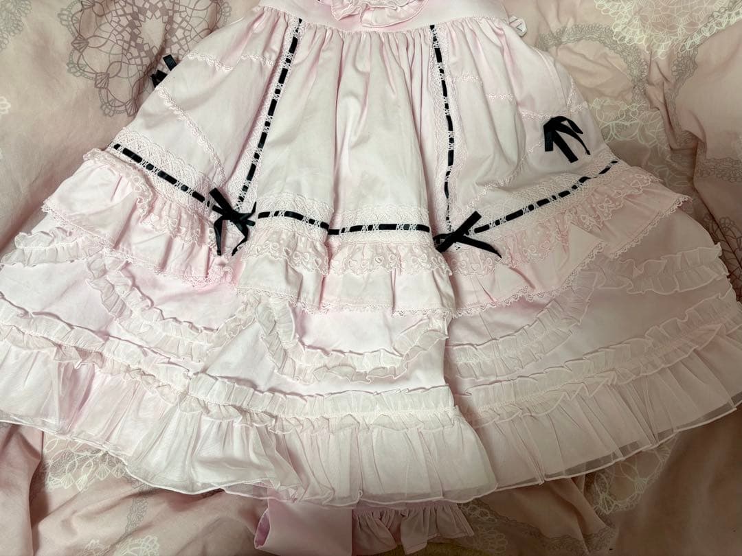 Angelic Pretty Heart胸あて付スカート