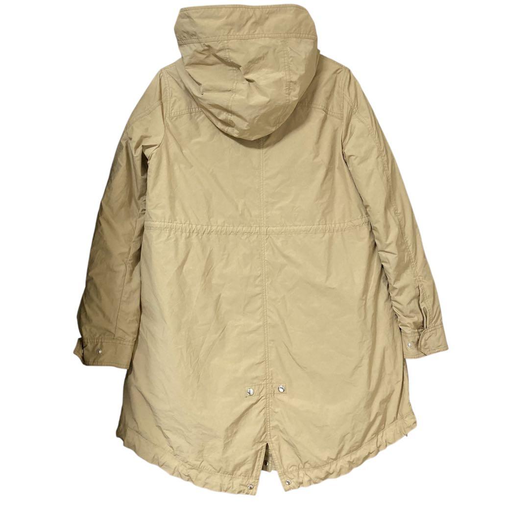 訳あり TATRAS タトラス ダウンライナー付き ベージュモッズコート 03