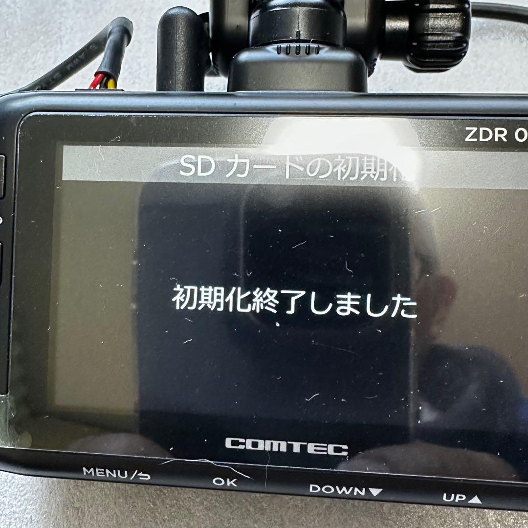コムテック ドライブレコーダー ZDR045 中古品