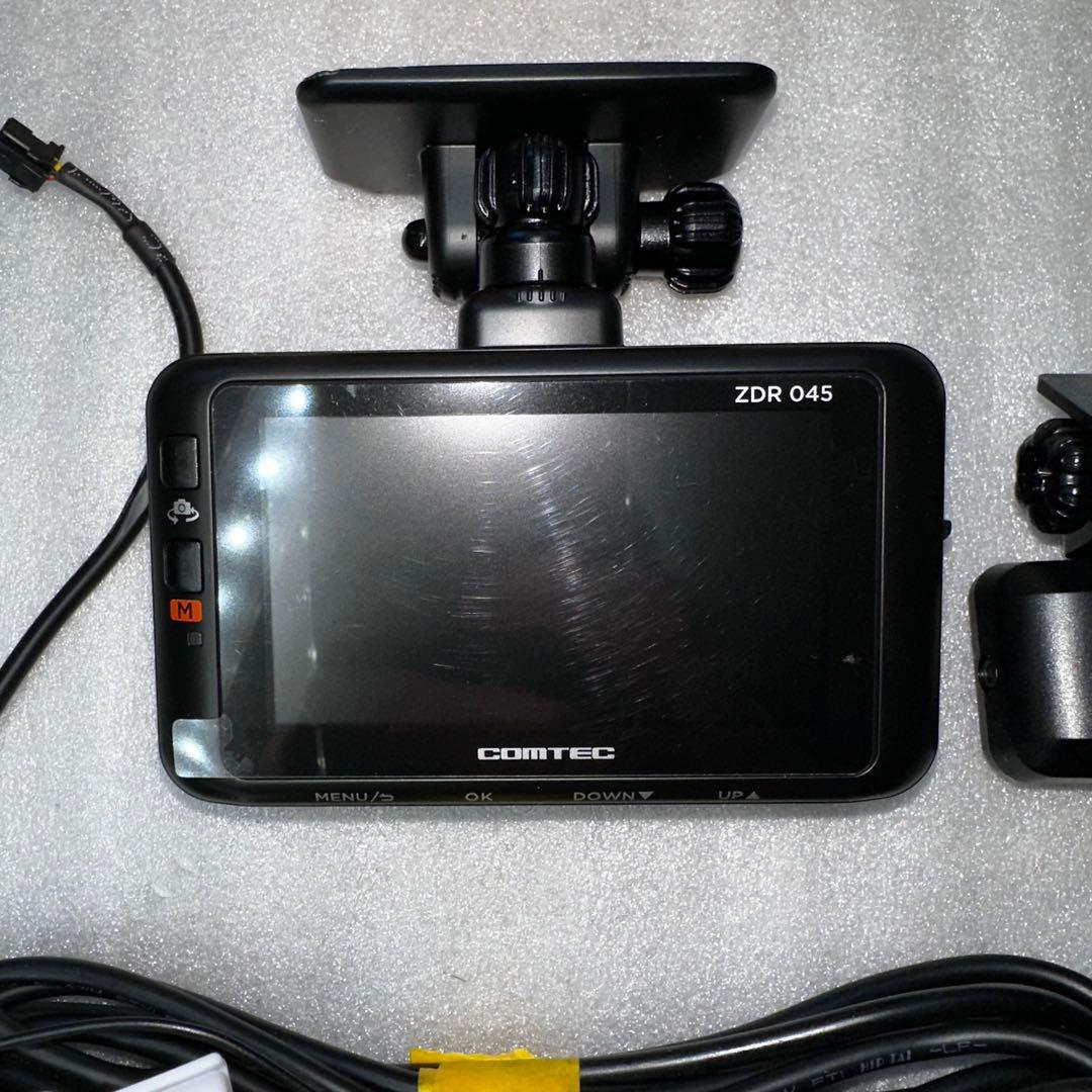 コムテック ドライブレコーダー ZDR045 中古品