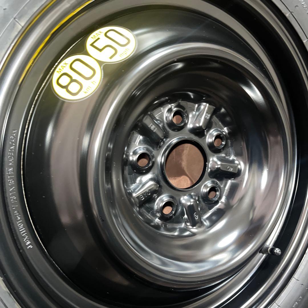 ヤリスクロス純正オプション スペアータイヤ