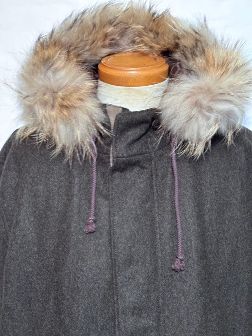 ポールスミス　カシミヤ混　ウールモッズコート　XLサイズ　美品