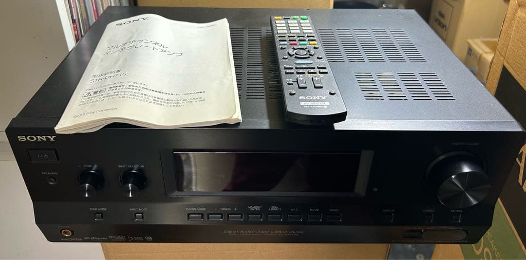 動作確認済み　SONY STR-DH710 AVアンプ